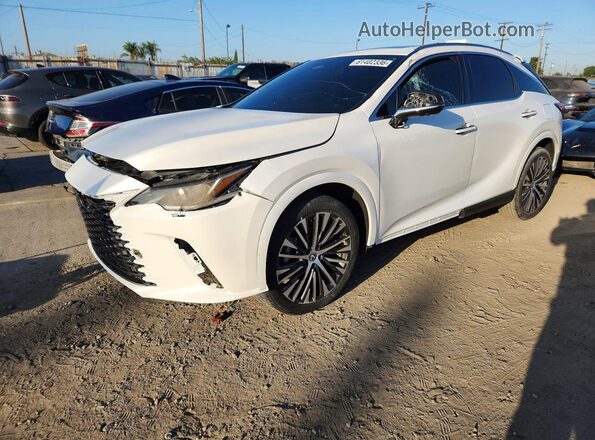 JTJCHMAA0S2033170 2025 LEXUS RX White Задня ліва чверть