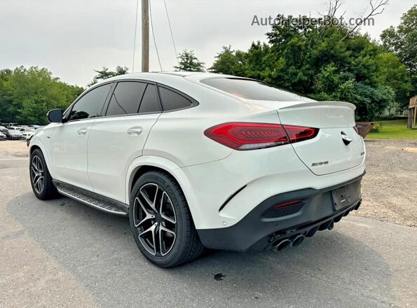 4JGFD6BB0MA387581 2021 MERCEDES-BENZ GLE White Trasero derecho