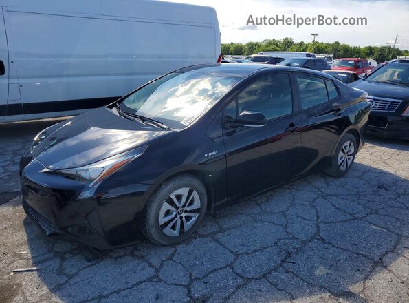 JTDKARFU3J3552208 2018 TOYOTA PRIUS Black Հետևի ձախ
