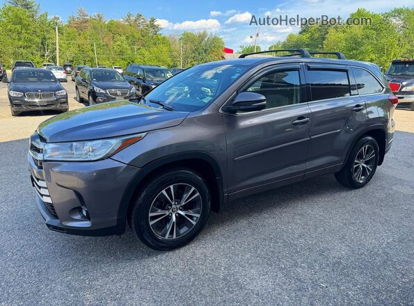 5TDBZRFH6JS913523 2018 TOYOTA HIGHLANDER Gray Tył lewy