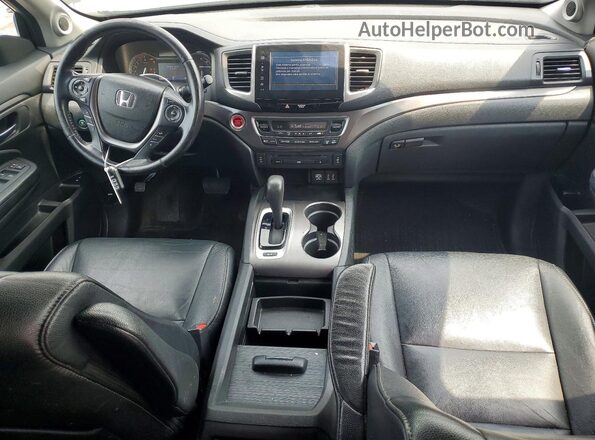 5FNYF6H87GB085252 2016 HONDA PILOT Silver ხელსაწყოთა პანელის ხედი