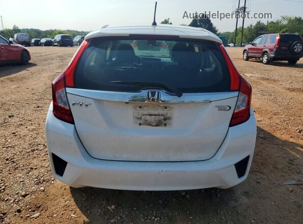 JHMGK5H72GS004037 2016 HONDA FIT Белый Вид салона спереди