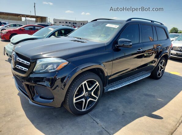 4JGDF7DE2KB222377 2019 MERCEDES-BENZ GLS-CLASS Black Rear left