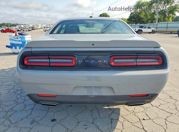 2C3CDZJG5NH206973 2022 DODGE CHALLENGER Gray წინა სალონის ხედი