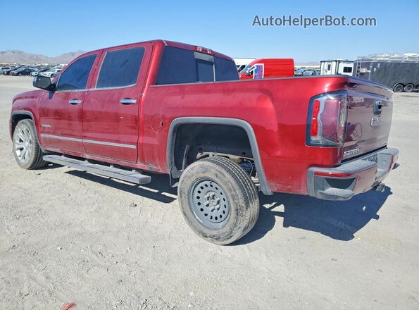 3GTP1PEJ3JG485527 2018 GMC SIERRA Red უკანა მარჯვენა