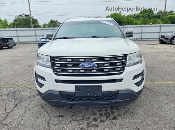 1FM5K8BH8GGA64754 2016 FORD EXPLORER Белый Вид сзади