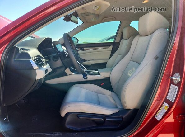 1HGCV3F12LA013526 2020 HONDA ACCORD Burgundy წინა პანელის ხედი