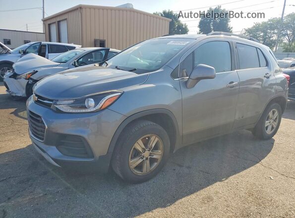 3GNCJPSB9LL165190 2020 CHEVROLET TRAX Gray Trasero izquierdo