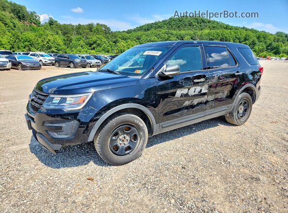 1FM5K8AR0JGC76226 2018 FORD EXPLORER Black Tył lewy