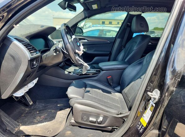 5UXTY9C01M9F21561 2021 BMW X3 Black Widok deski rozdzielczej