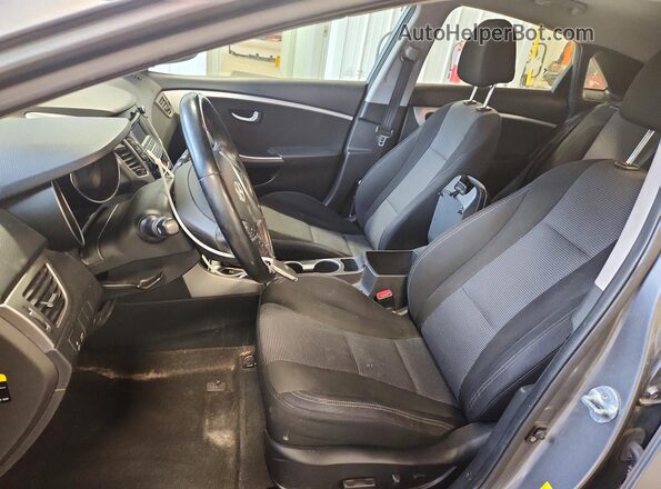 KMHD35LH5GU298602 2016 HYUNDAI ELANTRA Gray წინა სალონის ხედი