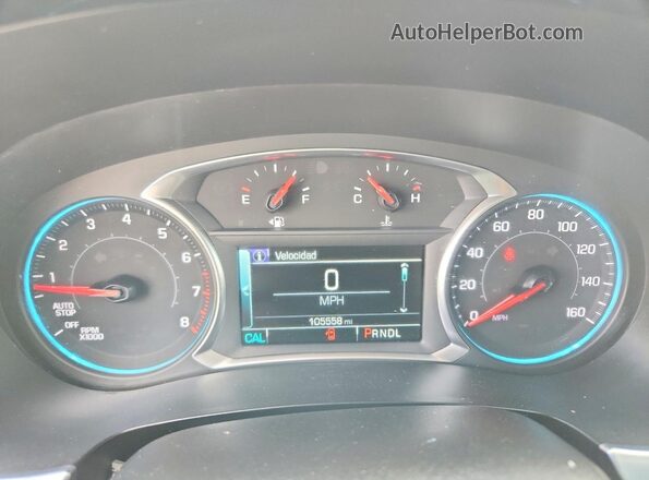 1GNERGKW5JJ273153 2018 CHEVROLET TRAVERSE Темно-бордовый Вид задних сидений