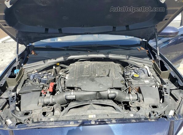 SADCK2BV7HA895072 2017 JAGUAR F-PACE Blue Widok komory silnika