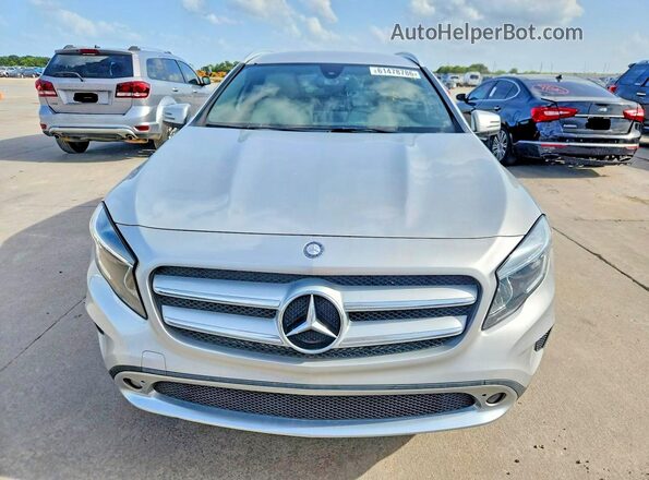 WDCTG4EB2HJ339305 2017 MERCEDES-BENZ GLA-CLASS Silver Rear view