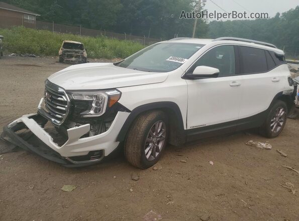 3GKALPEG4PL185410 2023 GMC TERRAIN White Задня ліва чверть