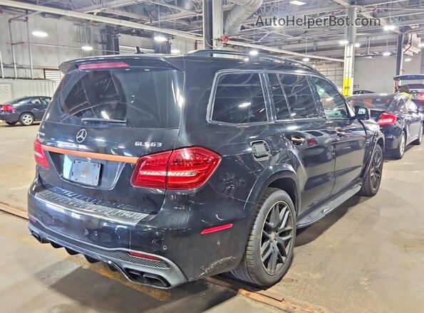 4JGDF7FE7HA897346 2017 MERCEDES-BENZ GLS Black Front view