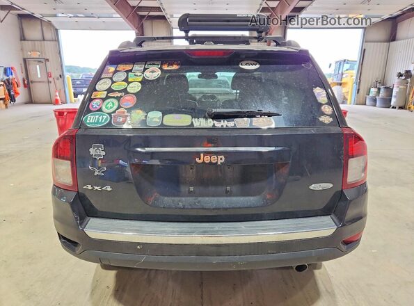 1C4NJDEB7HD176021 2017 JEEP COMPASS Black Front interior view