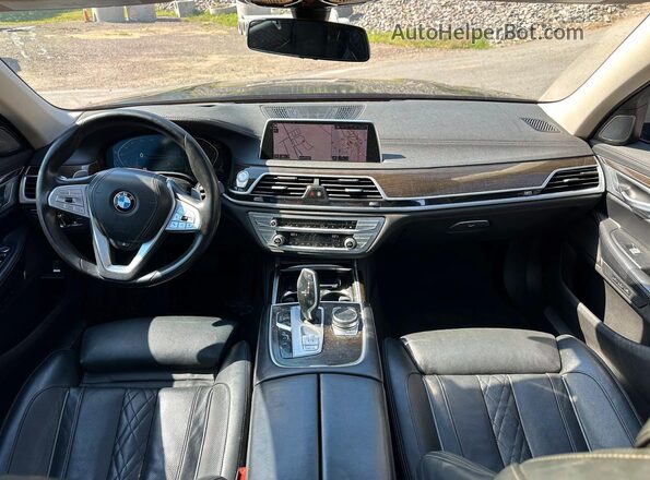 WBA7T4C07NCH73398 2022 BMW 7 SERIES Серый Вид задних сидений