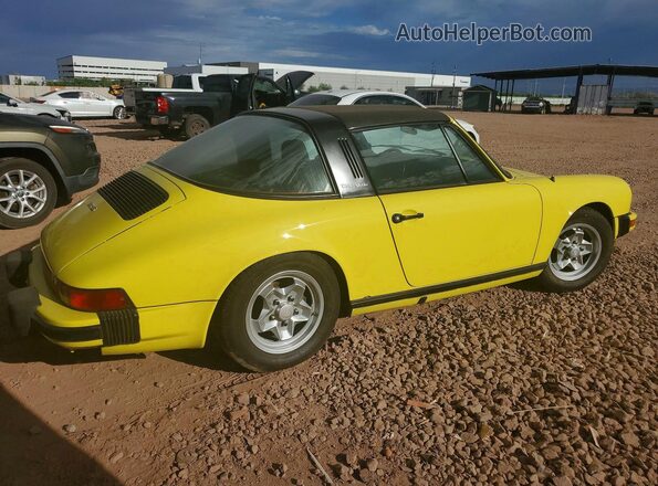 9117211399 1977 PORSCHE 911 Yellow Trasero derecho