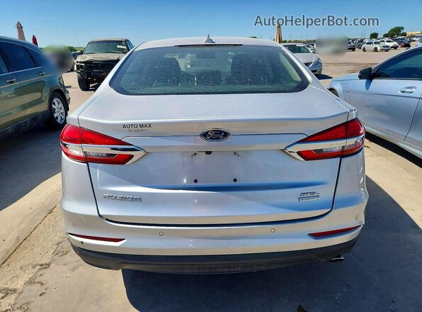 3FA6P0CD3KR270515 2019 FORD FUSION Silver Widok wnętrza z przodu