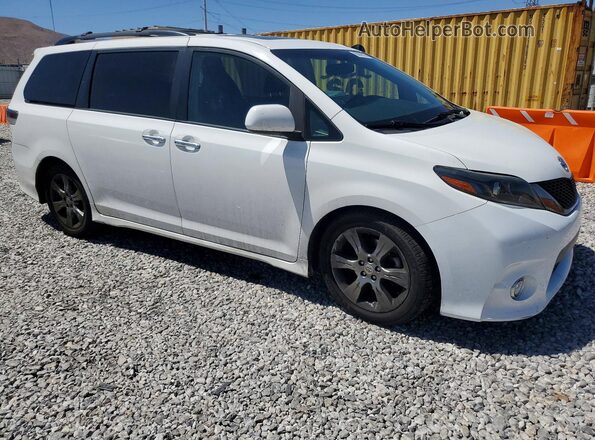 5TDXK3DC3GS750076 2016 TOYOTA SIENNA White Դիմացի տեսք