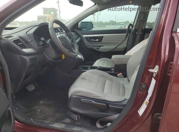 2HKRW5H36JH426765 2018 HONDA CR-V Red Dashboard view