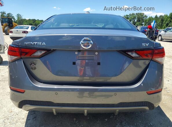 3N1AB8CV1PY290899 2023 NISSAN SENTRA Gray Widok wnętrza z przodu