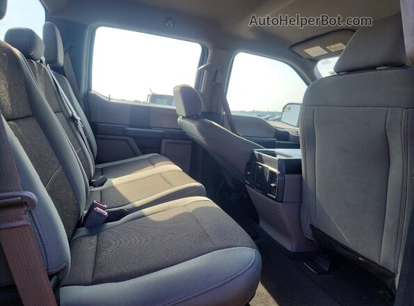 1FTEW1CB4KFB42813 2019 FORD F150 Gray Rear interior view