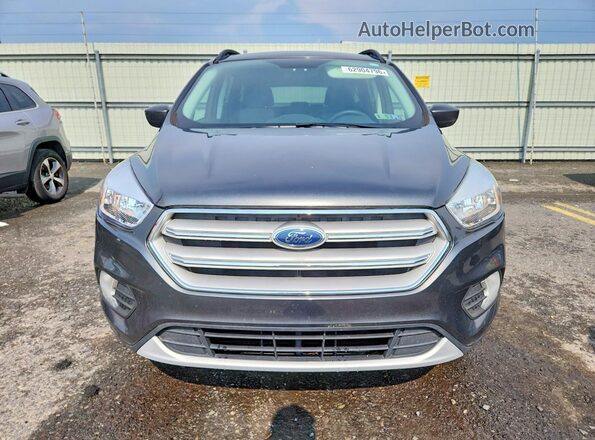 1FMCU9GD8JUB03042 2018 FORD ESCAPE Gray Вид ззаду