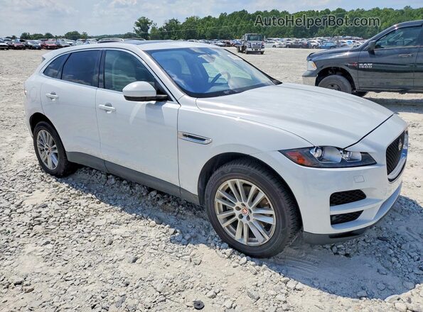 SADCK2GX0KA390654 2019 JAGUAR F-PACE White Widok z przodu