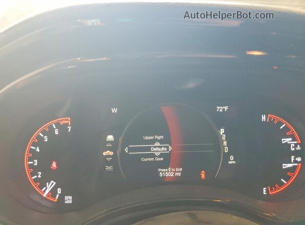 1C4RDJDG9SC535824 2025 DODGE DURANGO Gray Widok tylnych siedzeń