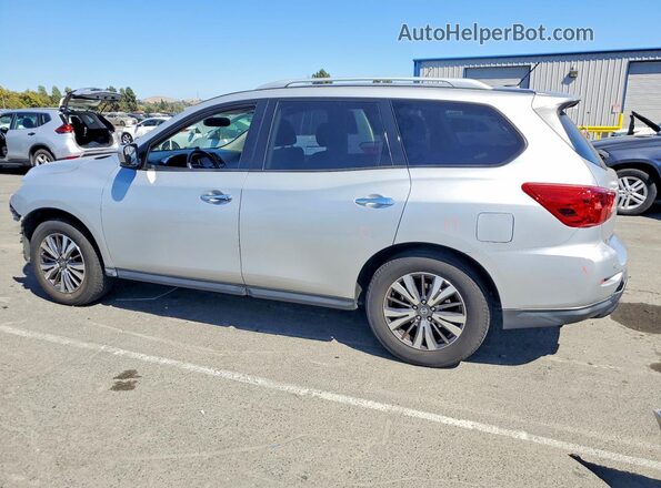 5N1DR2MN1HC608544 2017 NISSAN PATHFINDER Silver Задня права чверть