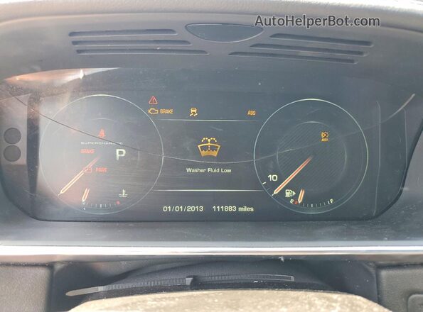SALWR2EF7GA565402 2016 LAND ROVER RANGE Black ხელსაწყოთა პანელის ხედი