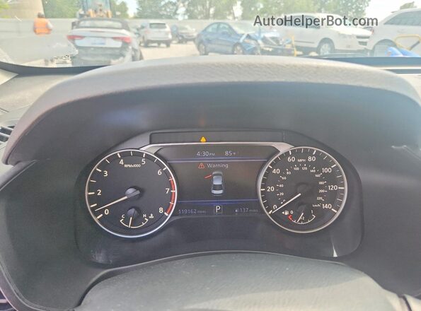 1N4BL4BV0KC234985 2019 NISSAN ALTIMA Black Հետևի նստատեղերի տեսք
