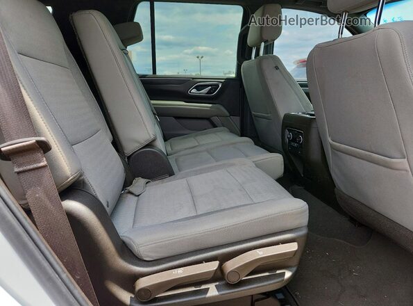 1GNSKMKDXMR165105 2021 CHEVROLET TAHOE Белый Вид подкапотного пространства