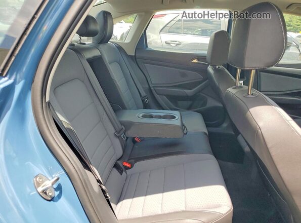3VW7X7BU1SM076343 2025 VOLKSWAGEN JETTA Blue Rear interior view