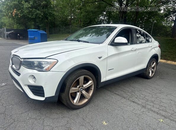 5UXXW3C51G0M89913 2016 BMW X4 White Rear left