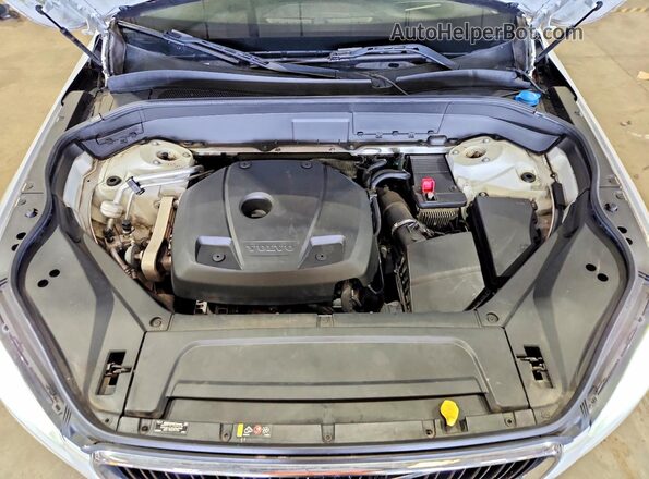 YV4102KK5H1105585 2017 VOLVO XC90 White Vista de la etiqueta del VIN