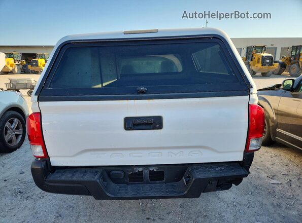 5TFRX5GN4GX060964 2016 TOYOTA TACOMA White წინა სალონის ხედი