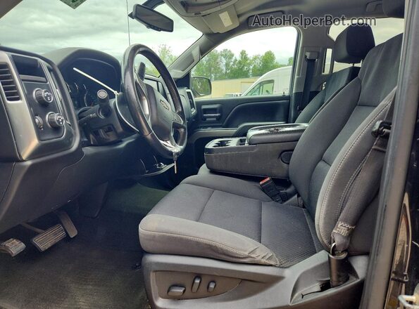 3GCUKREC1JG181707 2018 CHEVROLET SILVERADO Black Vista del salpicadero