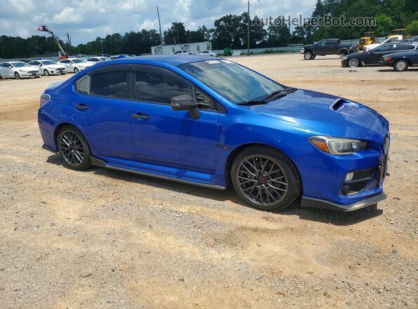 JF1VA2M67G9804241 2016 SUBARU WRX Blue Front view