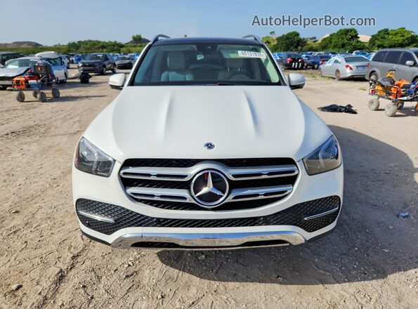 4JGFB4JB1NA732212 2022 MERCEDES-BENZ GLE White Widok z tyłu