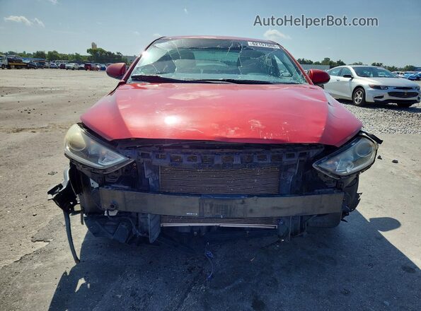 KMHD74LF1HU384083 2017 HYUNDAI ELANTRA Red Vista trasera