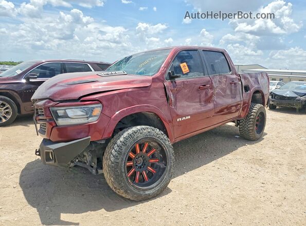 1C6SRFJT2LN134209 2020 RAM 1500 Red Задня ліва чверть