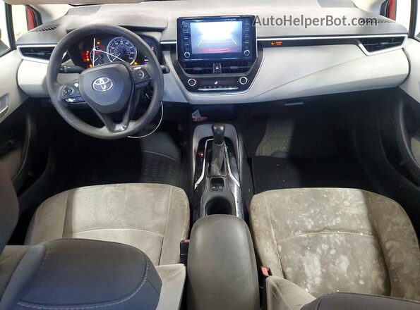 5YFEPRAE7LP065468 2020 TOYOTA COROLLA Red Սարքավորումների վահանակի տեսք
