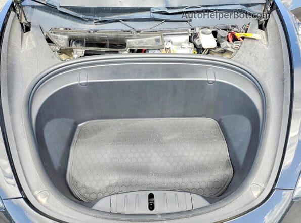 5YJ3E1EAXKF416096 2019 TESLA MODEL 3 Black Вид підкапотного простору