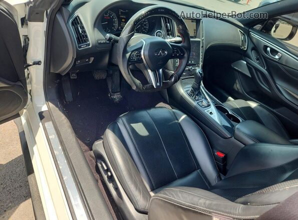 JN1EV7EL2LM380378 2020 INFINITI Q60 Белый Вид щитка приборов