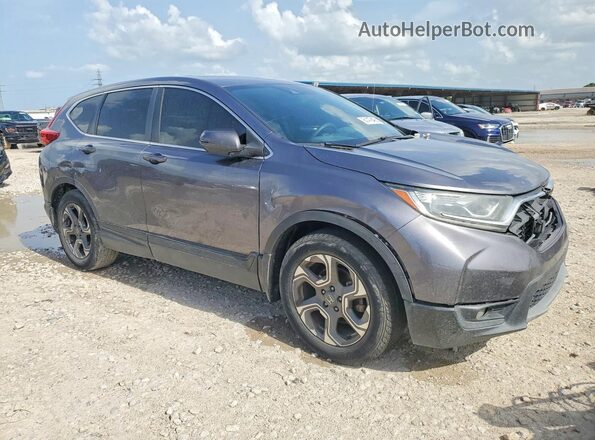 7FARW1H57JE045391 2018 HONDA CR-V Gray Widok z przodu