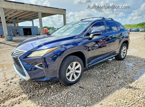 2T2ZZMCA1GC020651 2016 LEXUS RX Blue Задня ліва чверть