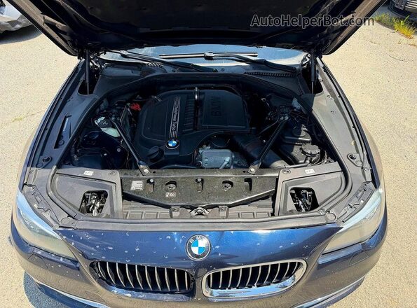 WBA5B3C55GG257873 2016 BMW 5 SERIES Blue Vista del salpicadero